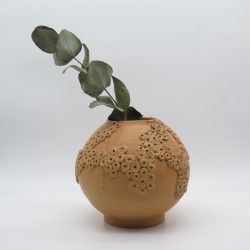 Vase boule pastillé