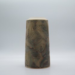 Vase gravé